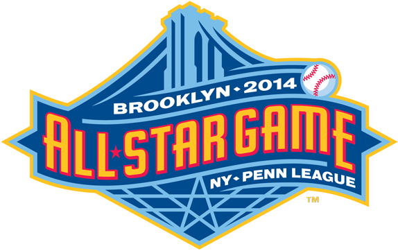 New York-Penn League All-Star Game 2014 Primary Logo iron on heat transfer